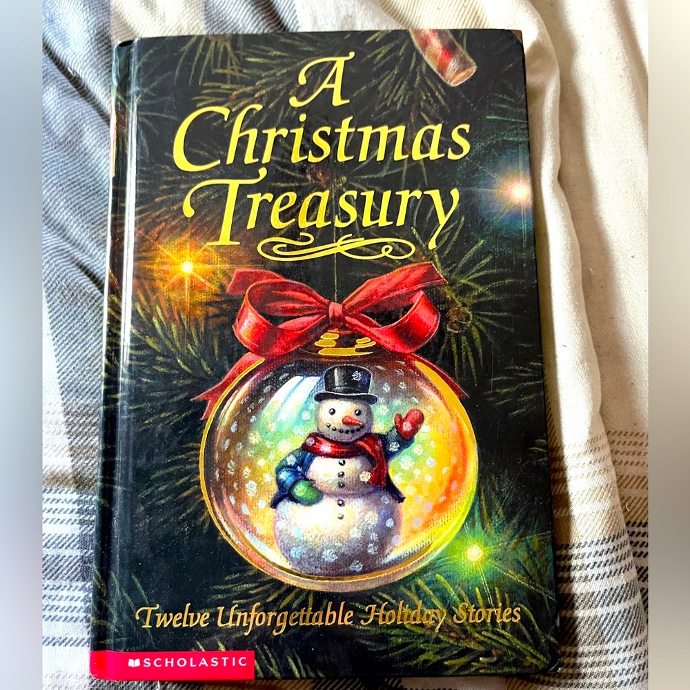 A Christmas treasury book
